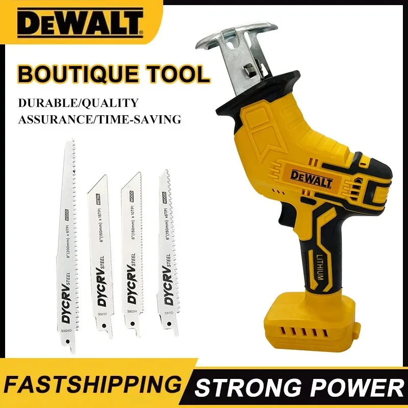 Dewalt 20V Brushless Electric Saw 2800RPM Cordless Reciprocating Saw Multifunctional Metal Wood Pipe Cutting Saw Power Tool