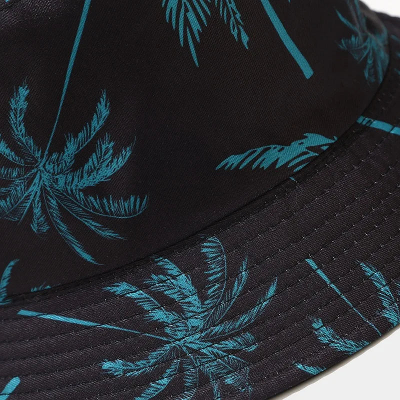 2024 Spring/Summer Suns-Protect Hat Bob Men’s Fashion Coco Print Bucket Hat Unisex Fisherman Hat Women’s Leisure Basin Cap