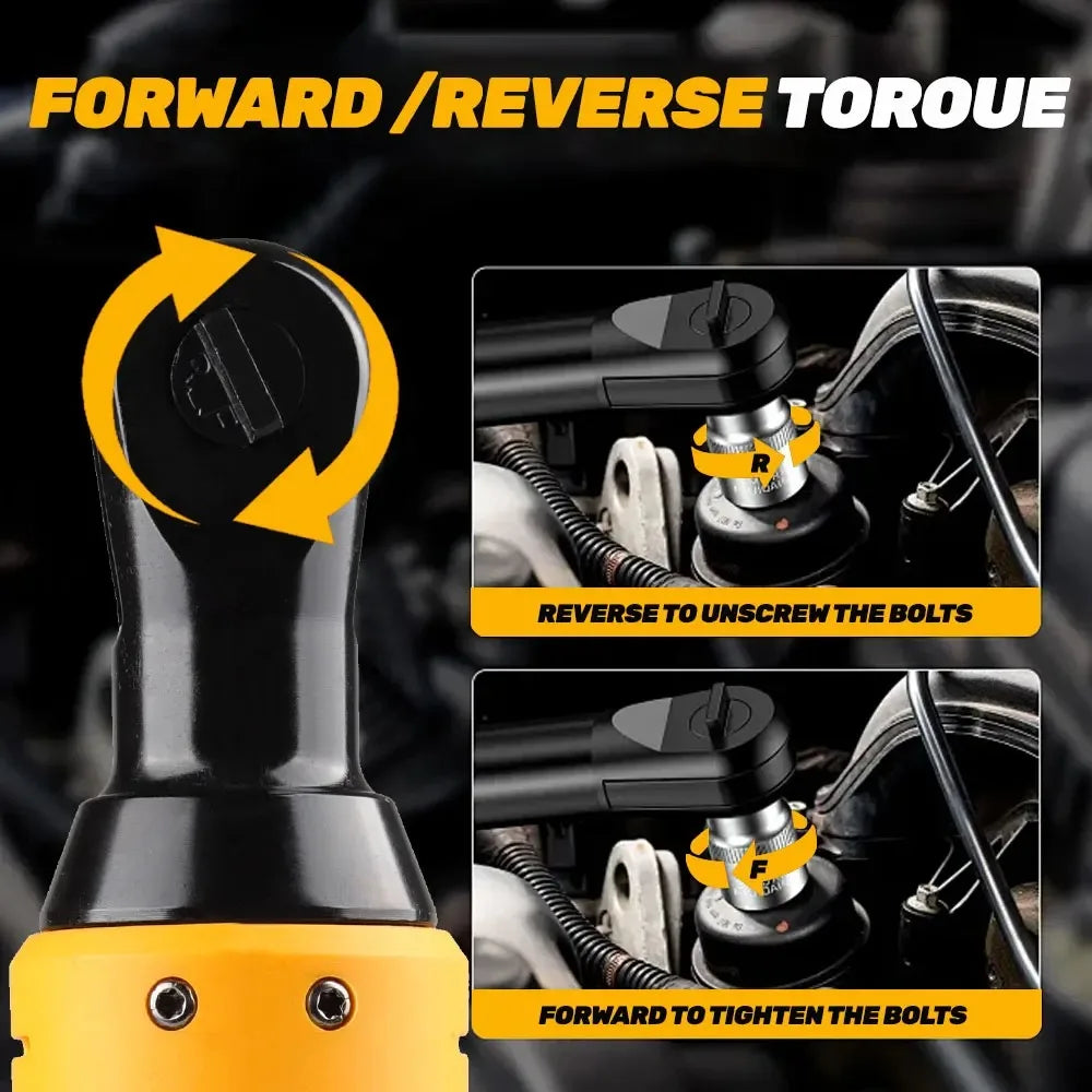 DEWALT 12V 3/8 rechargeable lithium battery wrench, stage construction, motorcycle maintenance, small household appliances.